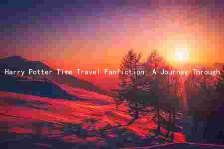 Harry Potter Time Travel Fanfiction: A Journey Through the Past and Future with Unpredictable Consequences
