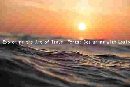 Exploring the Art of Travel Fonts: Designing with Legibility, Readability, and Versatility in Mind