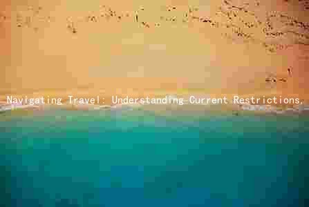 Navigating Travel: Understanding Current Restrictions, Protocols, Requirements, and Concerns in [Destination Country]